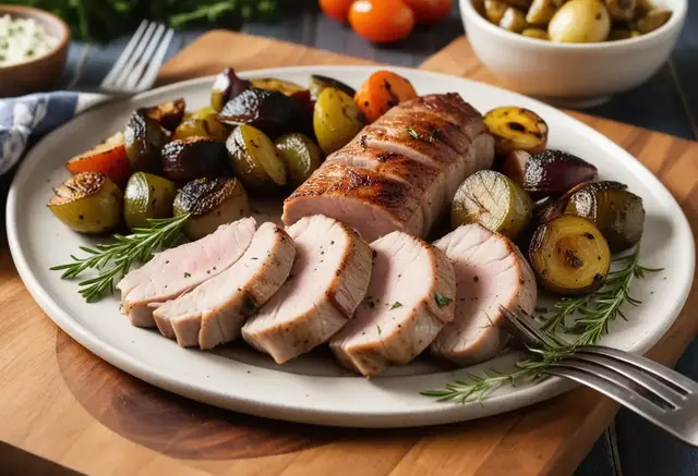 Video thumbnail for Oven-Roasted Pork Tenderloin Recipe