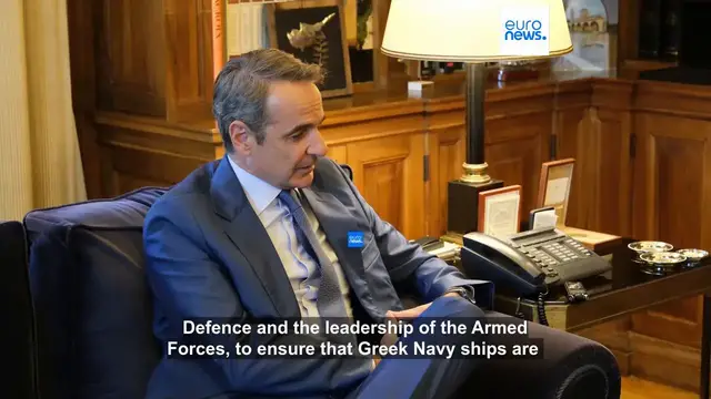 'Video thumbnail for Greece plans to deploy navy ships off Libya to 'send a message' to migrant smugglers'