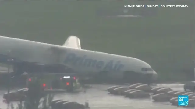 Video thumbnail for Five dead after Amazon cargo plane crashes in Miami airport