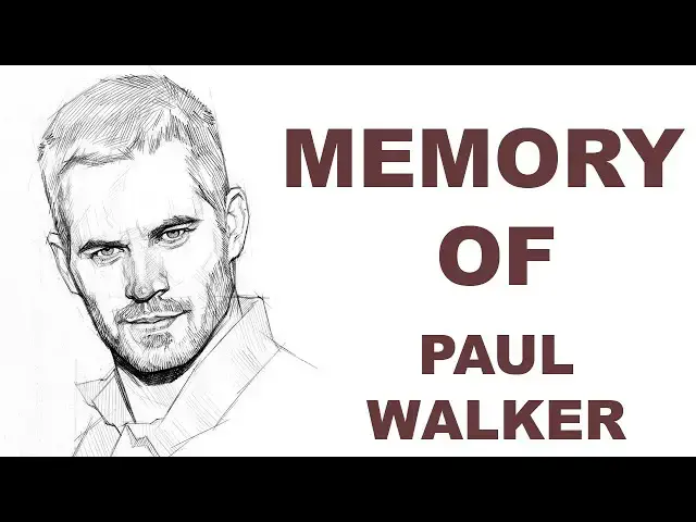 Video thumbnail for Drawing Paul Walker