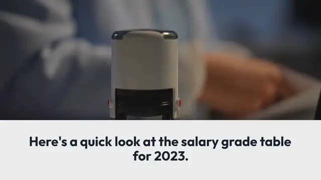 Video thumbnail for Salary Grade Complete Guide to Government employees