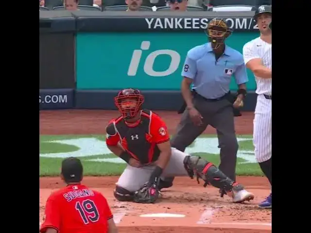 'Video thumbnail for Giancarlo Stanton LAUNCHES a Solo Home Run!'