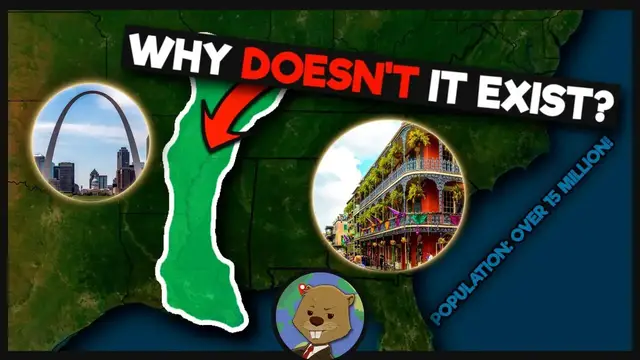 'Video thumbnail for Mississippi River: The Megaregion That Never Was'