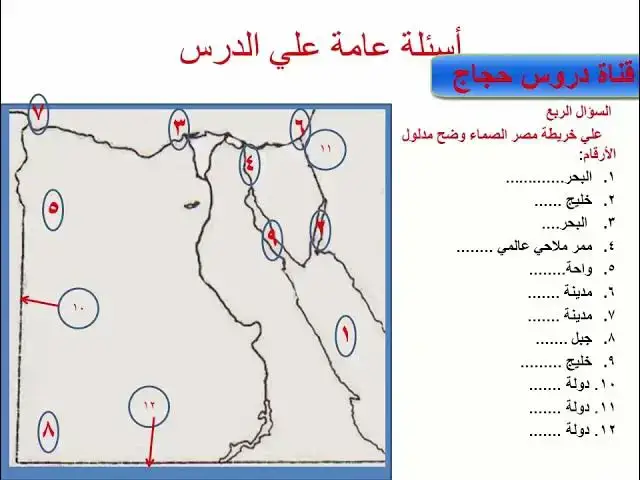 Video thumbnail for أسئلة الدرس الأول جغرافية الصف الأول