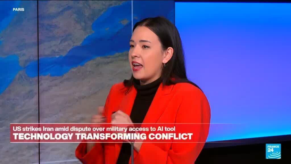 Video thumbnail for US strikes Iran as Trump limits AI use: Technology transforming conflict