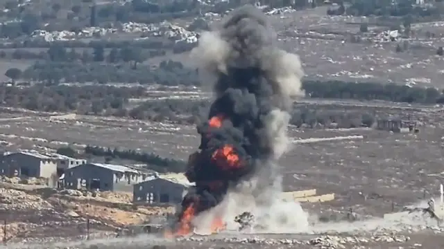 Video thumbnail for Israel bombs southern Lebanon as talks postponed