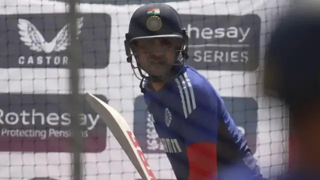 Video thumbnail for India continue preps for first Test with England at Headingley