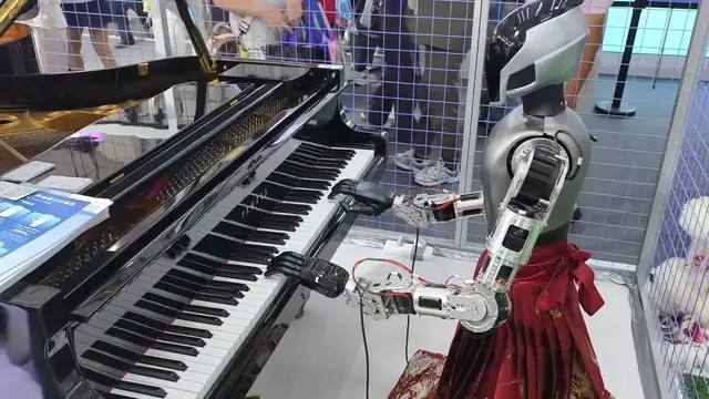 Video thumbnail for China: Linkerbot Humanoid Robot.