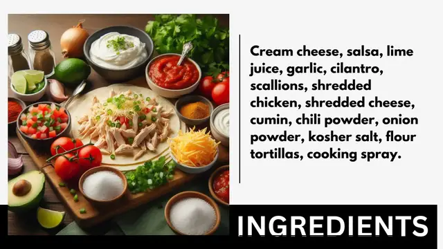 Video thumbnail for Baked Chicken Taquitos