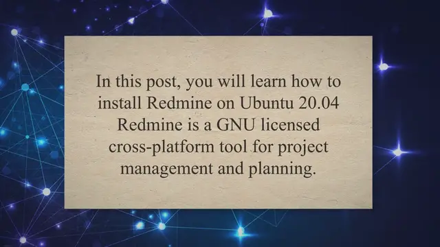 'Video thumbnail for How to Install Redmine on Ubuntu 20.04'