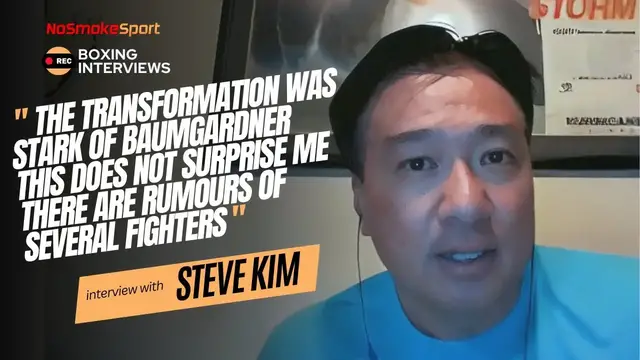 Video thumbnail for Steve Kim Talks About Alycia Baumgardner, Thoughts On Usyk vs Dubois and Bob Arum Still In Boxing