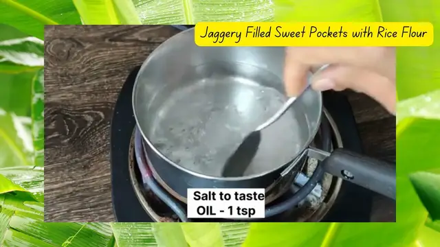 Video thumbnail for Tempting Rice Flour Jaggery Filled Pockets Recipe