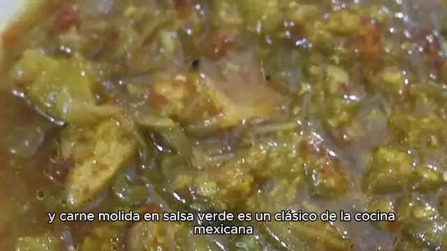 Video thumbnail for Calabacitas Con Carne Molida En Salsa Verde