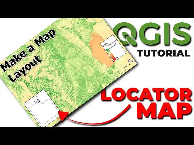 'Video thumbnail for How to Add a Location Map in QGIS'
