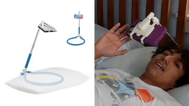 'Video thumbnail for Stykontin Bed Mobile Phone Stand Review'