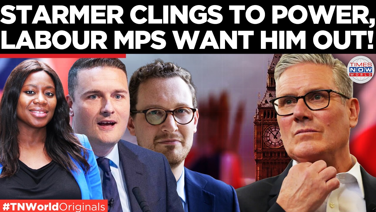 Video thumbnail for UK GOVT NEAR COLLAPSE: Starmer Dares Rivals to Oust Him as 80 MPs Demand His Resignation