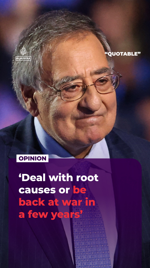 Video thumbnail for Former US Defence chief says military destruction won’t bring peace to Middle East