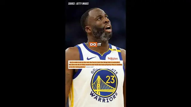 'Video thumbnail for Warriors star Draymond Green gives Dallas Wings advice on Paige Bueckers'