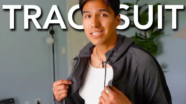 Video thumbnail for Coofandy Tracksuit Test Fit