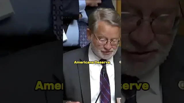 'Video thumbnail for Historic Moment at Senate Committee Hearing'