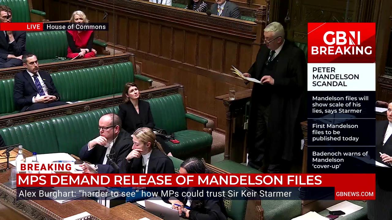 Video thumbnail for WATCH: Nick Thomas-Symonds issued stark Speaker warning during Peter Mandelson debate