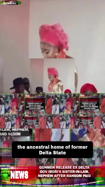 Video thumbnail for Gunmen Release Ex Delta Gov Ibori’s Sister In Law, Nephew After Ransom Paid
