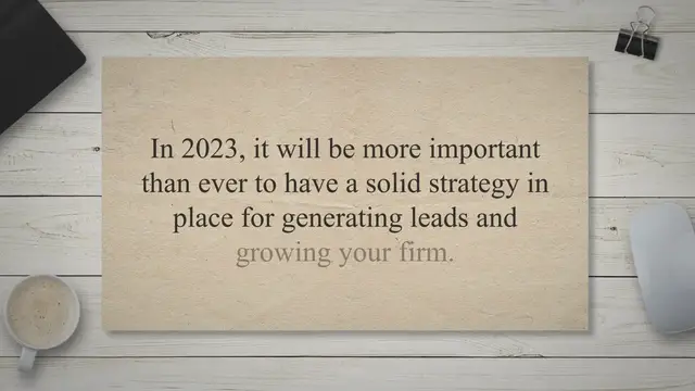 'Video thumbnail for The Future of Real Estate: A Guide to Successful Lead Generation for Realtors in 2023'