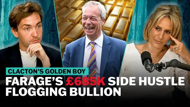 Video thumbnail for Why can’t Nigel Farage be clear about his finances? | The News Agents
