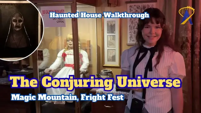 Video thumbnail for The Conjuring Universe REBUILT for 2026! Haunted House Tour | Fright Fest