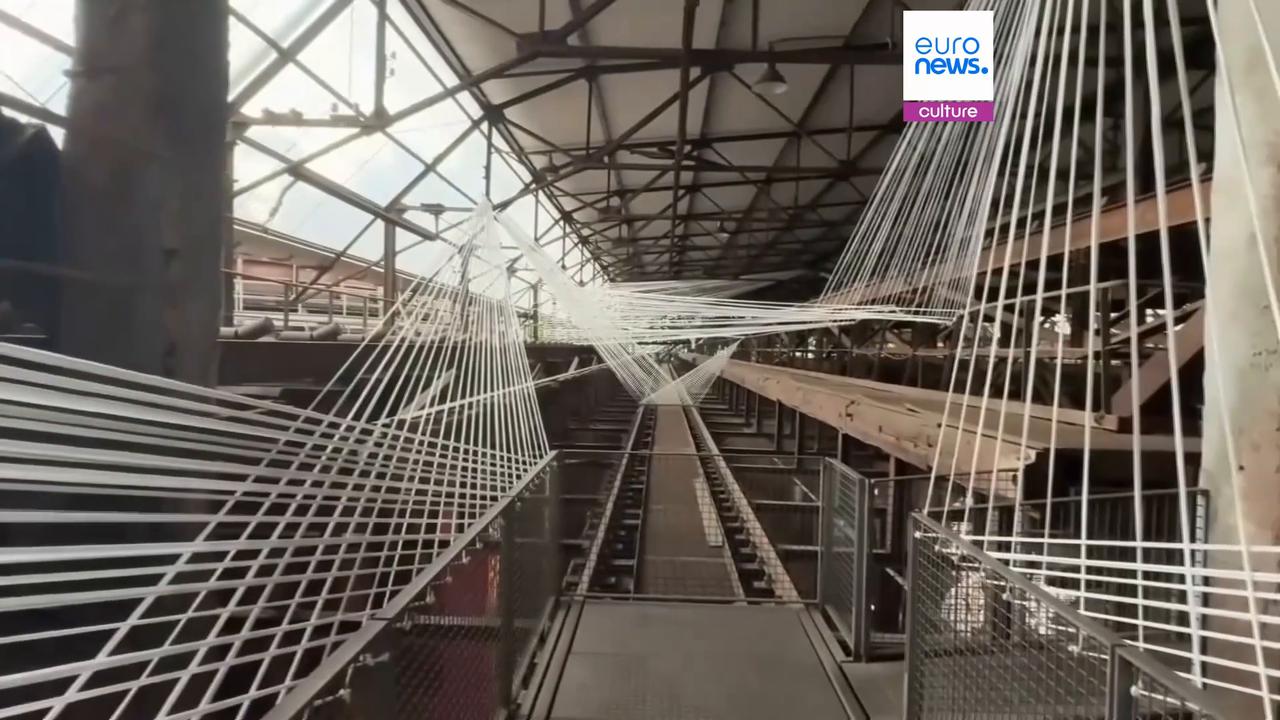 Video thumbnail for Urban Art Biennale: Rust, dust and decay revamps Germany's Völklingen ironworks