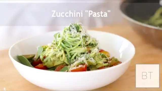 'Video thumbnail for Zucchini "Pasta"'