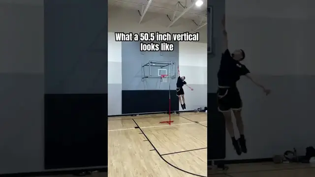 'Video thumbnail for Amazing 50.5 Inch Vertical Jump'
