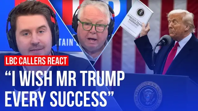 Video thumbnail for The surprising benefit Trump's tariffs could have | LBC callers