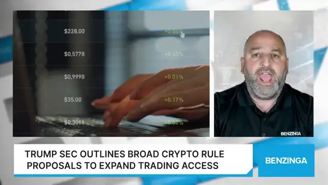 'Video thumbnail for Trump SEC Outlines Broad Crypto Rule Proposals To Expand Trading Access'