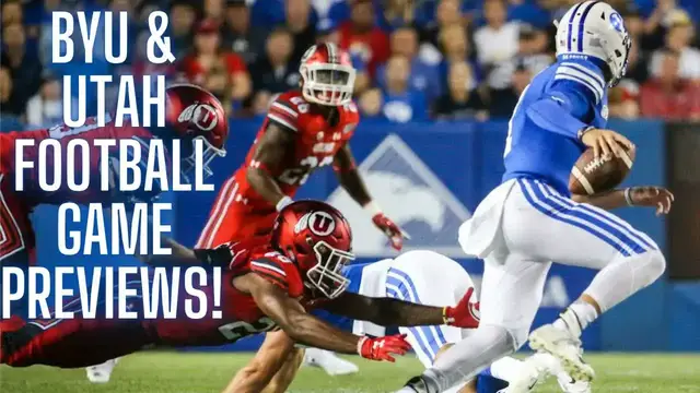 Video thumbnail for The Monty Show: Utah & BYU Football Game Previews!