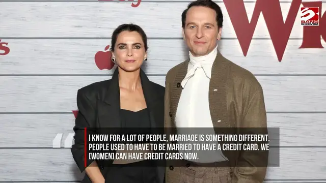 Video thumbnail for Why Keri Russell and Matthew Rhys won't tie the knot