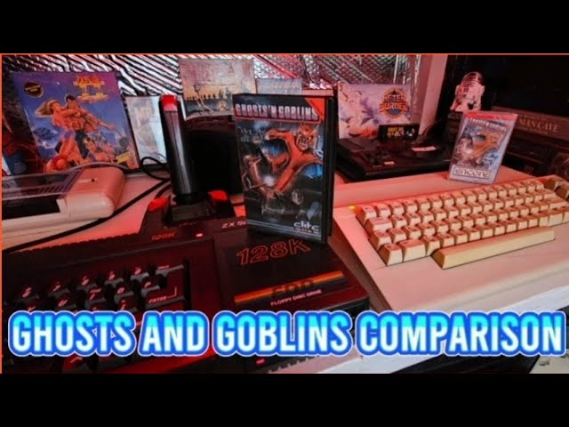 Video thumbnail for Ghost and Goblins comparison on the Spectrum/C64