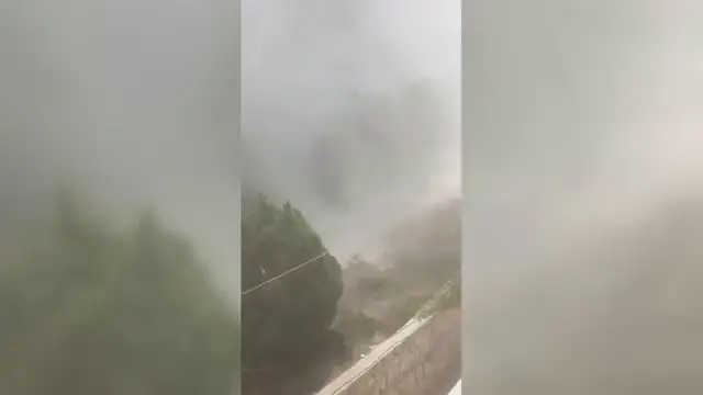 Video thumbnail for Lebanon: Israeli Strike Rocks Deir al-Zahrani in Southern Lebanon.