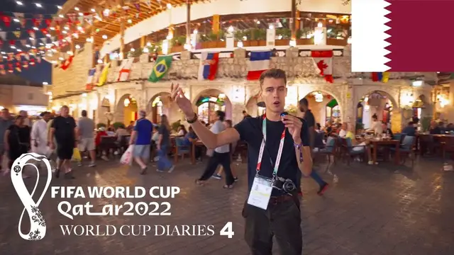 Video thumbnail for QATAR HERITAGE SOUK WAQIF  Shai Shamoos, Iraqi Food, Middle East Culture