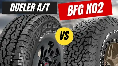 'Video thumbnail for Bridgestone Dueler A/T Revo 3 vs BF Goodrich KO2'