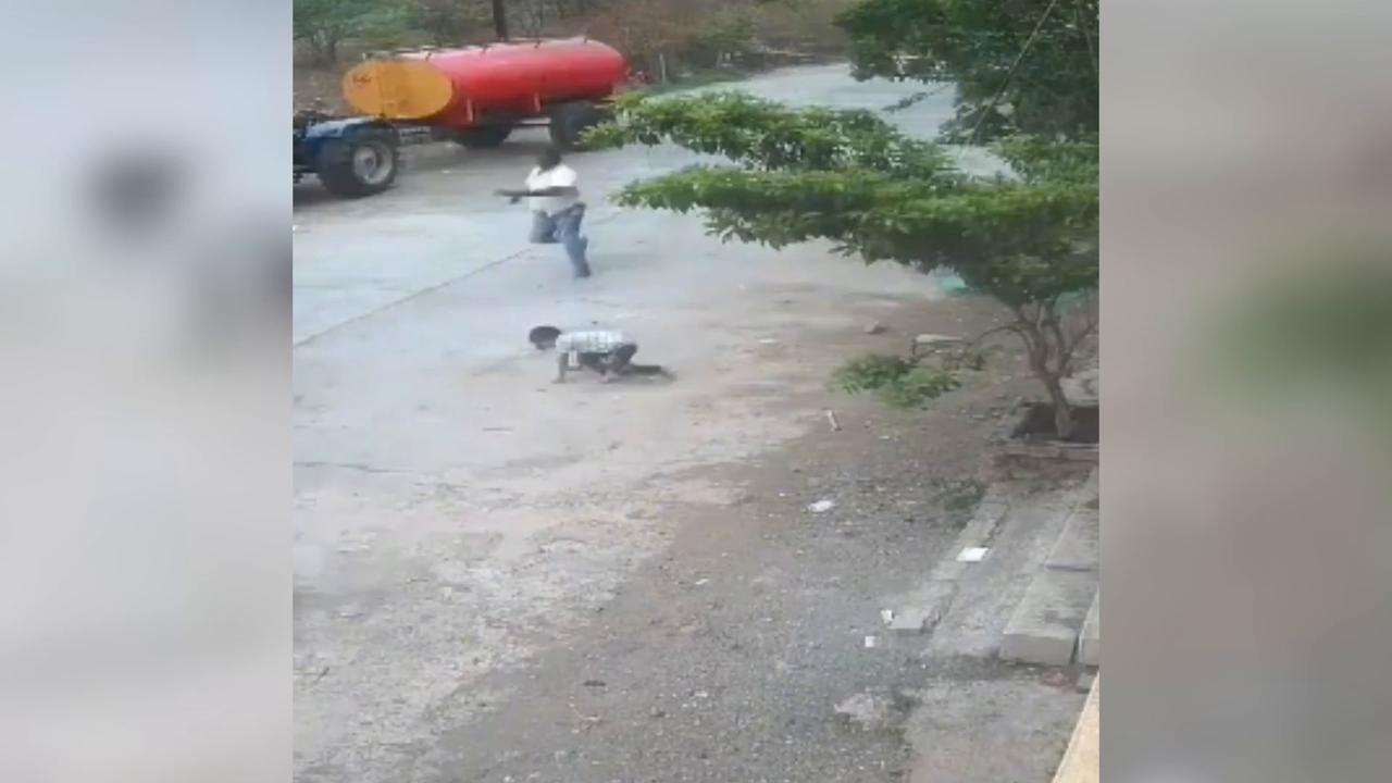 Video thumbnail for India: 6 stray dogs dragged 4-year-old through street, brutal attack leaves child fighting for survival.