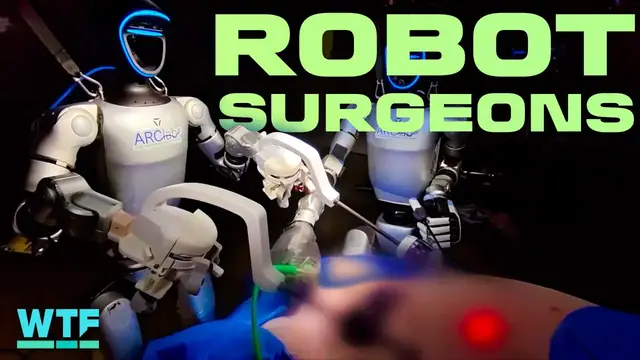 Video thumbnail for Hands-On with First Humanoid Robot Surgeon