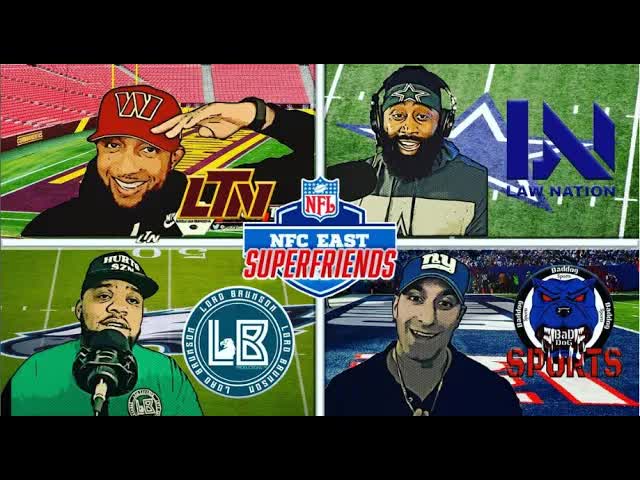 Video thumbnail for law nation sports: nfc east roundtable: cowboys, eagles, giants, and commanders team analysis