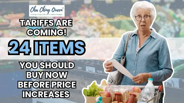 'Video thumbnail for 24 Items to buy now before tariffs kick in for the holidays'