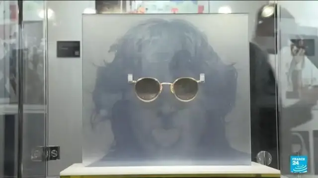 'Video thumbnail for Oasis, Lennon and Hendrix memorabilia on offer at London music auction'
