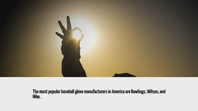 Video thumbnail for What Is The Most Popular Baseball Glove