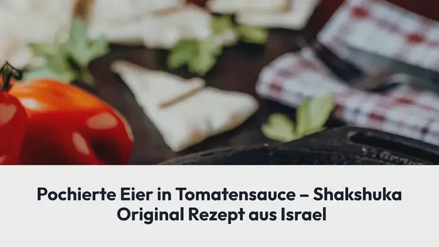Video thumbnail for Shakshuka Rezept – Das Nationalgericht Israels