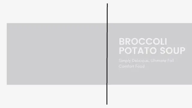 Video thumbnail for Broccoli Potato Soup