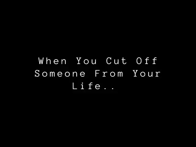 Video thumbnail for When You Cut Someone Off, This Happens... | Quotes