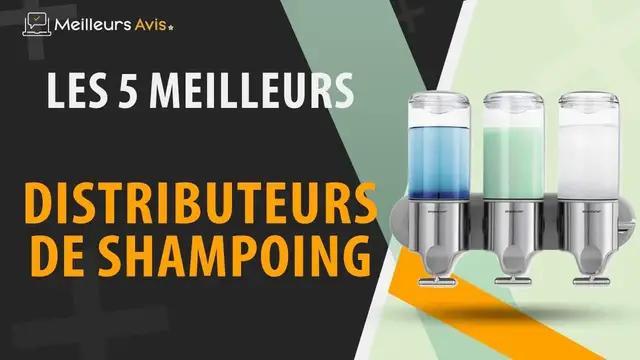 Video thumbnail for ⭐️ MEILLEUR DISTRIBUTEUR DE SHAMPOING - Avis & Guide d'achat (Comparatif 2022)